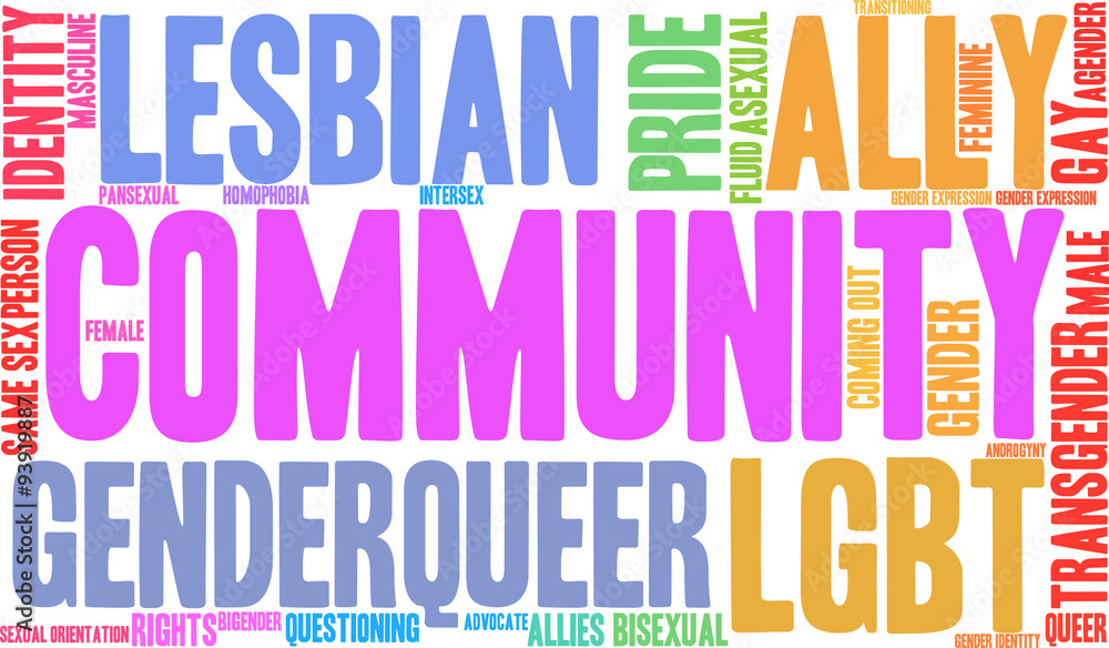 Community LGBT Word Cloud Community LGBT Word Cloud