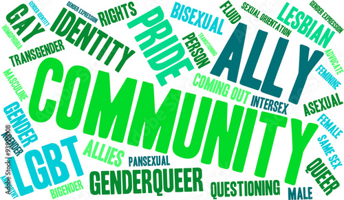 Community LGBT Word Cloud