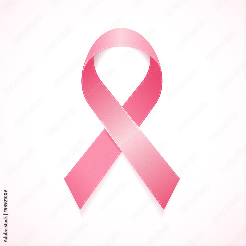 Breast Cancer Ribbon. Vector Breast Cancer Ribbon. Vector