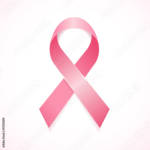 Breast Cancer Ribbon. Vector