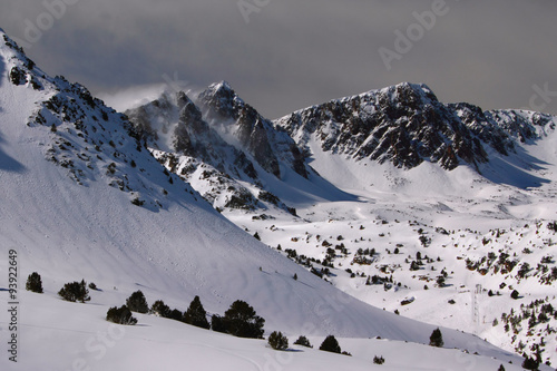 Mountain valley in Andorra