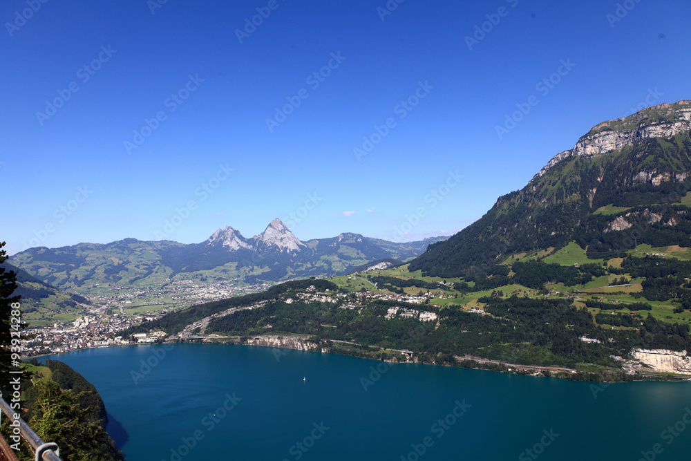 Blick auf Fronalpstock Blick auf Fronalpstock