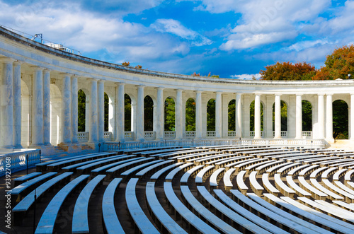 Amphitheater at Arlington Cemetery, Washington DC photo