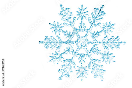 snowflake isolated photo