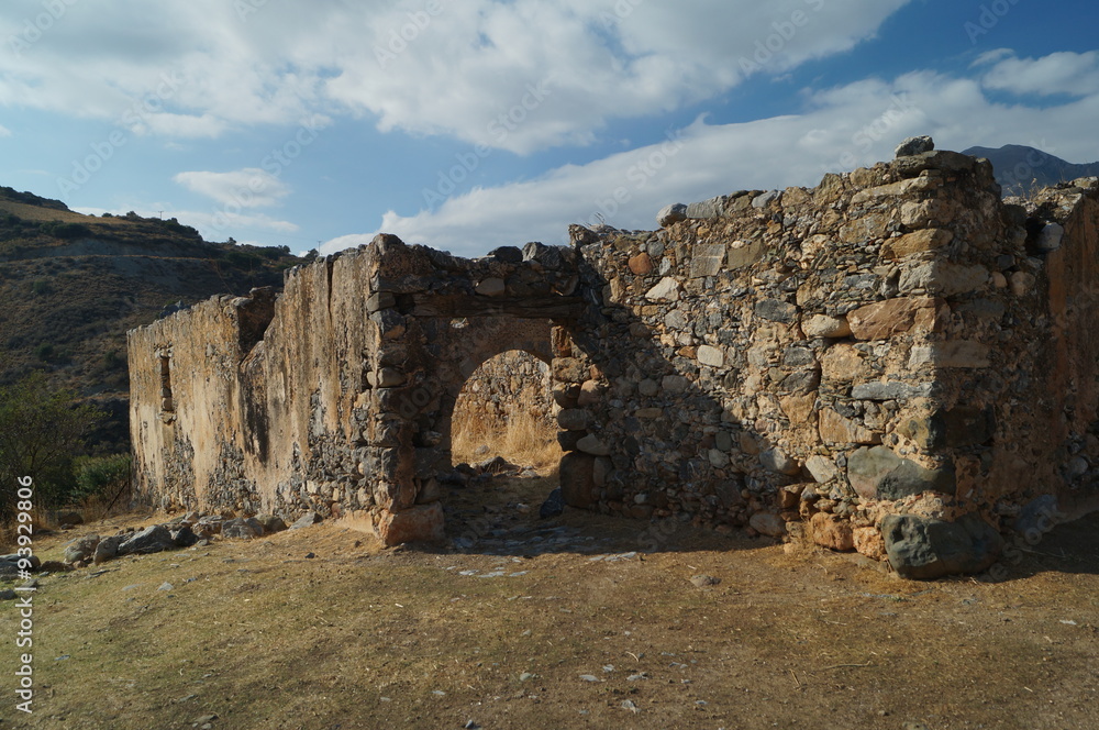 Ruine auf Kreta