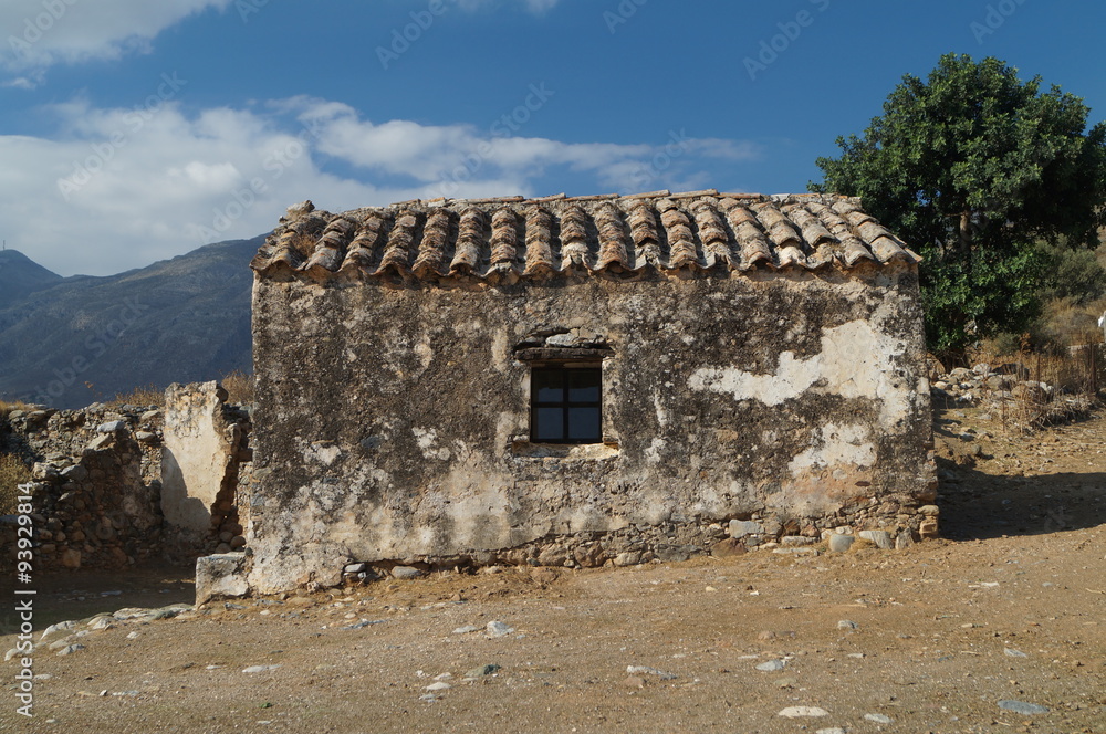 Ruine auf Kreta