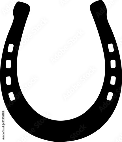 Fotografie, Tablou Horseshoe icon