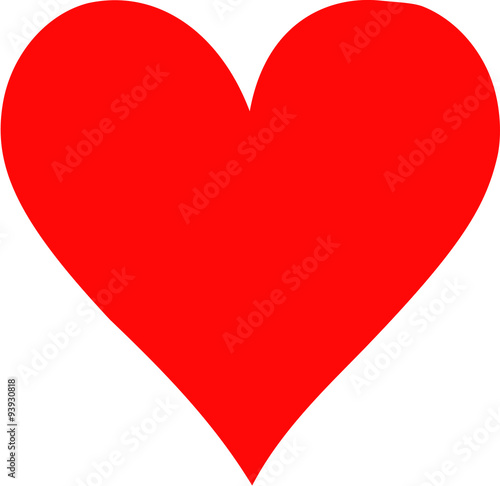 Poker sign hearts