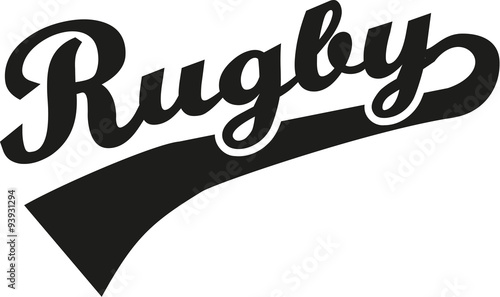 Rugby word retro