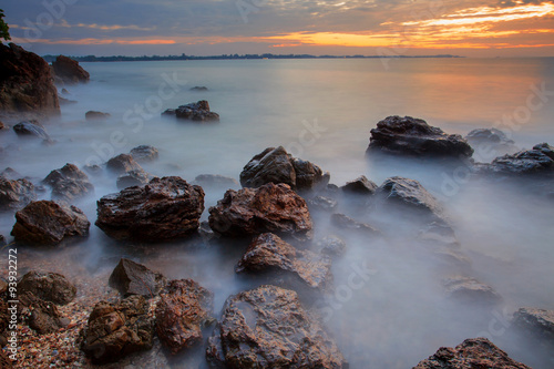 beautiful morning light sea scape © stockphoto mania