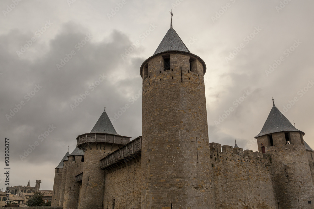 Fototapeta Francja, Carcassonne