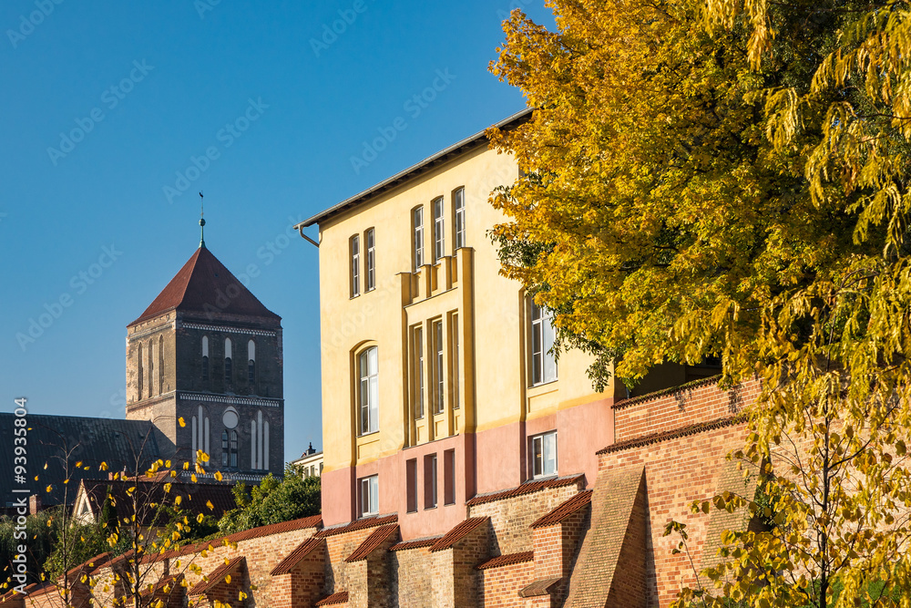 Naklejka premium Nikolaikirche in Rostock