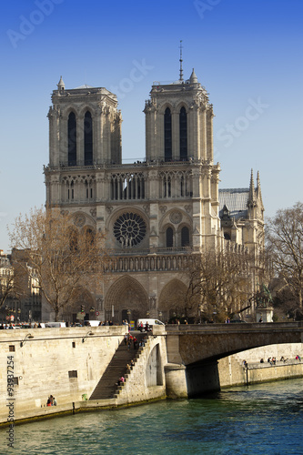 France. Paris. Notre-Dame.