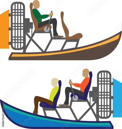 AirBoat Vector