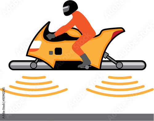 Hovering Motorcycle