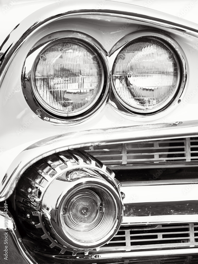Classic car headlights