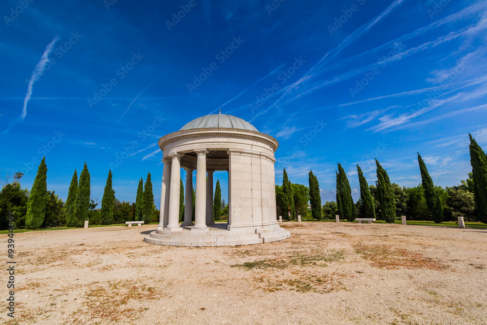 Maskin family mausoleum, Red Island (Crveni otok), Rovinj, Croatia
