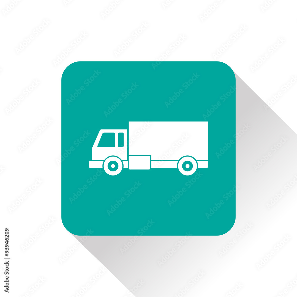 delivery truck vector icon