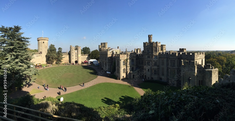 Warwick Castle Panorama