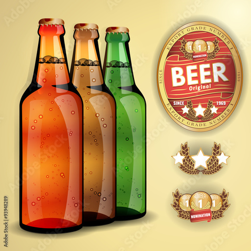 realistic design for its bottle and label