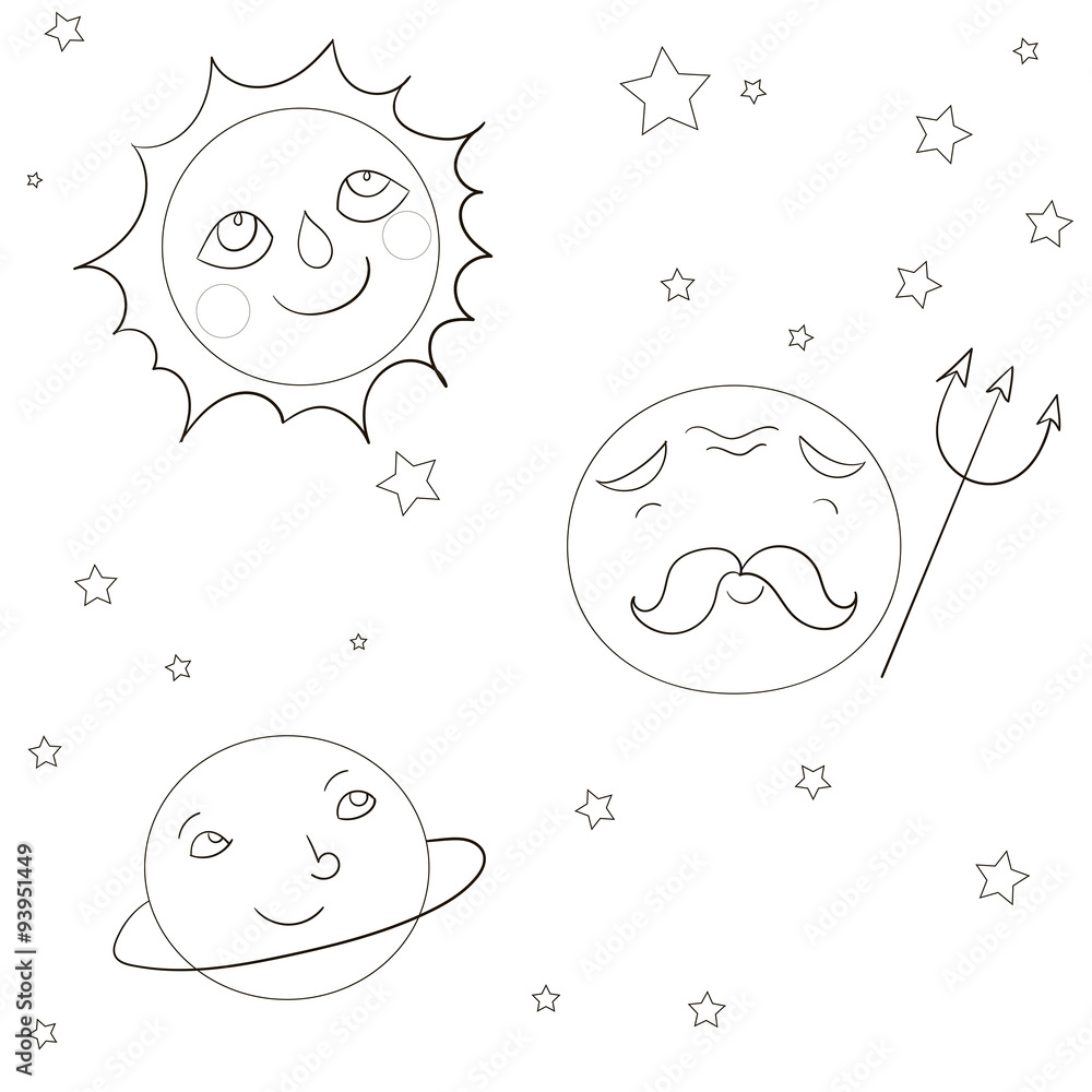 Coloring book educational game Coloring book educational game