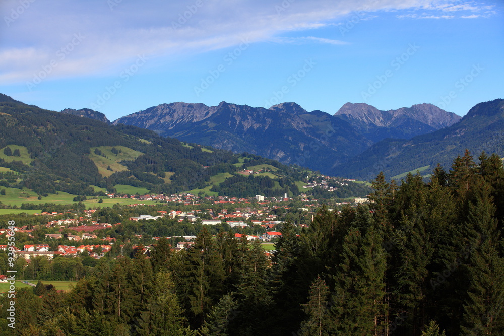 Fototapeta premium Am Grünten
