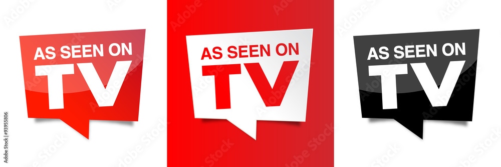 Fototapeta premium As seen on TV