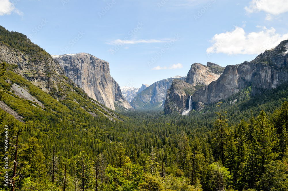 Yosemite National Park and waterfall Yosemite National Park and waterfall