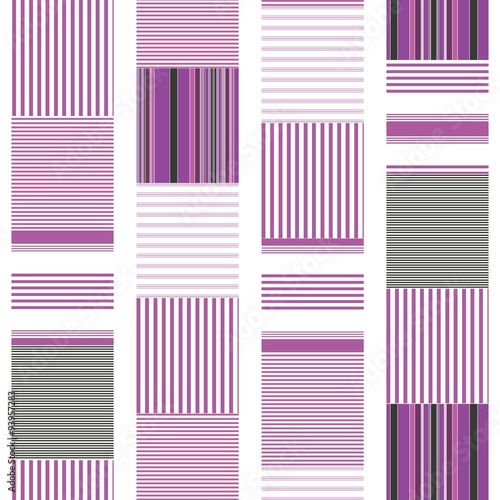 Pink Stripes Seamless Pattern
