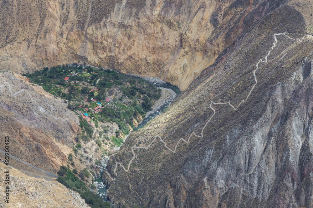 Oasis Sangalle in the Colca Canyon