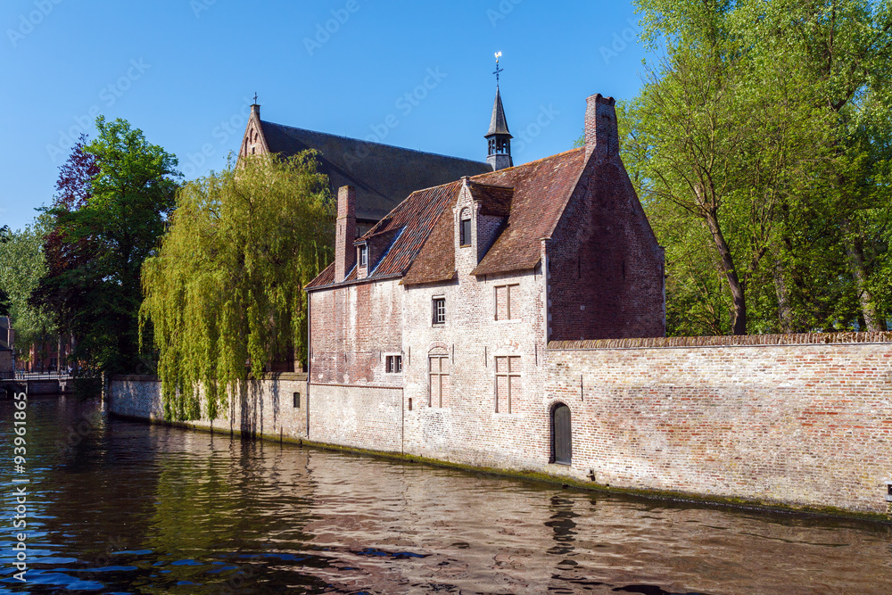 Fototapeta premium Ancient Homes of Bruges