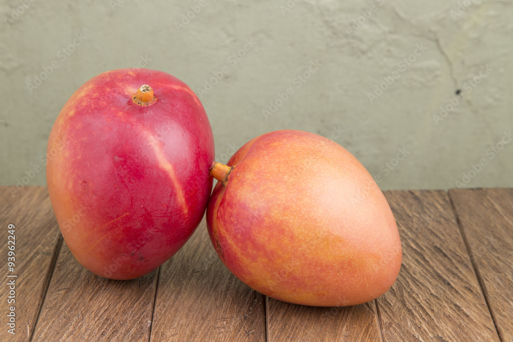 Mango deliciosa fruta - Mangifera indica Mango deliciosa fruta - Mangifera indica
