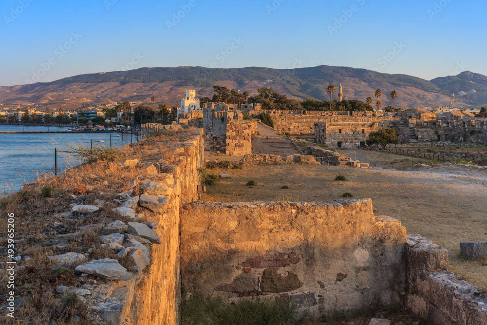 The fortress of Saint John in Kos island in Greece