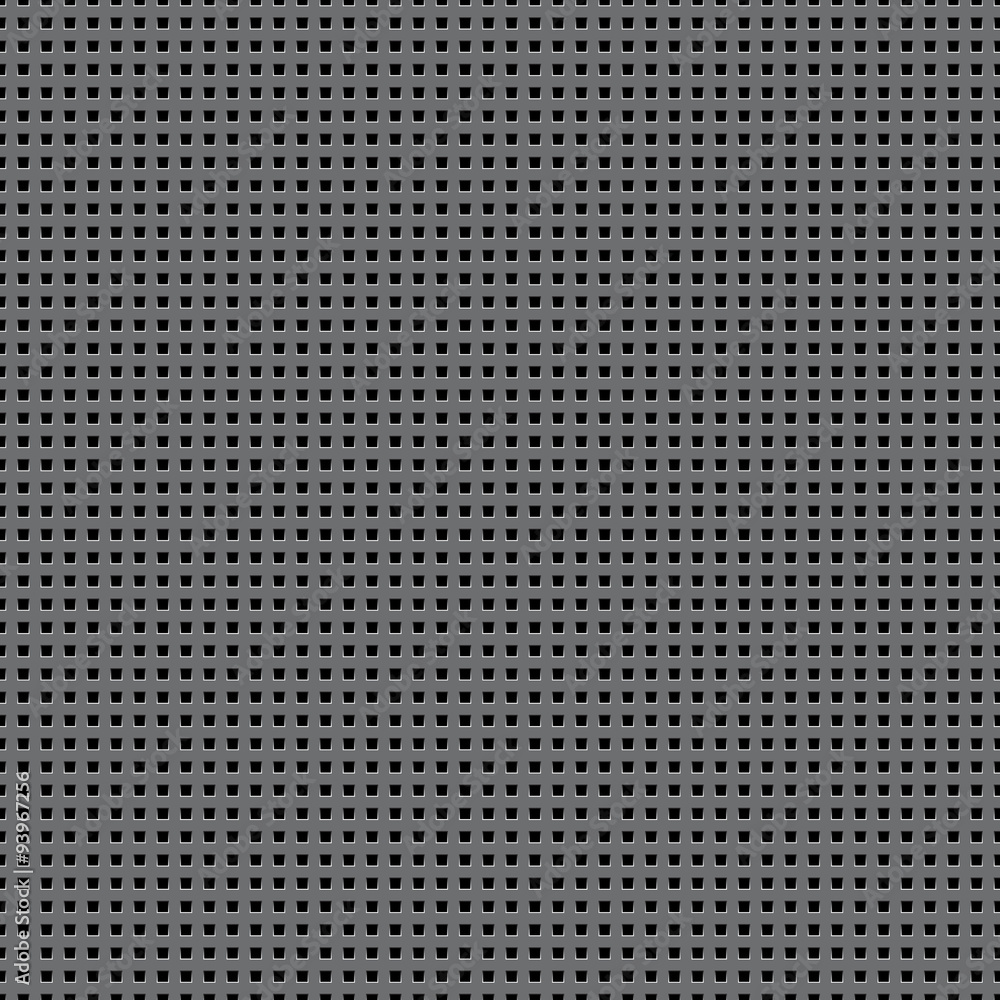 Black surface perforated Black surface perforated