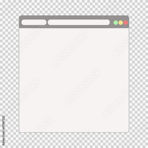 simple browser windows on cool background