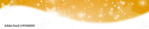 Weihnachten Welle Landschaft Sterne Orange