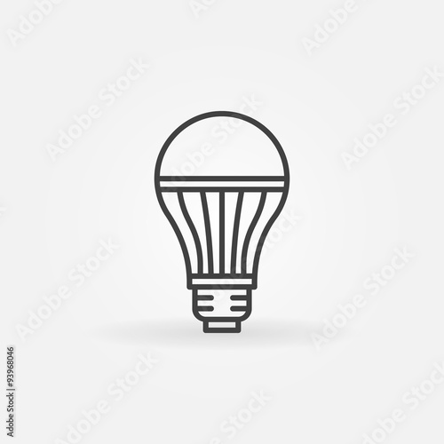 LED lightbulb icon
