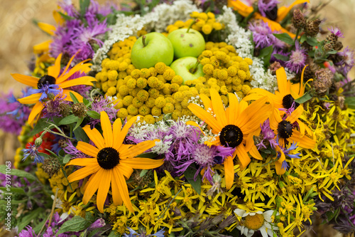 handmade  beautiful bouquets from flowers and herbs