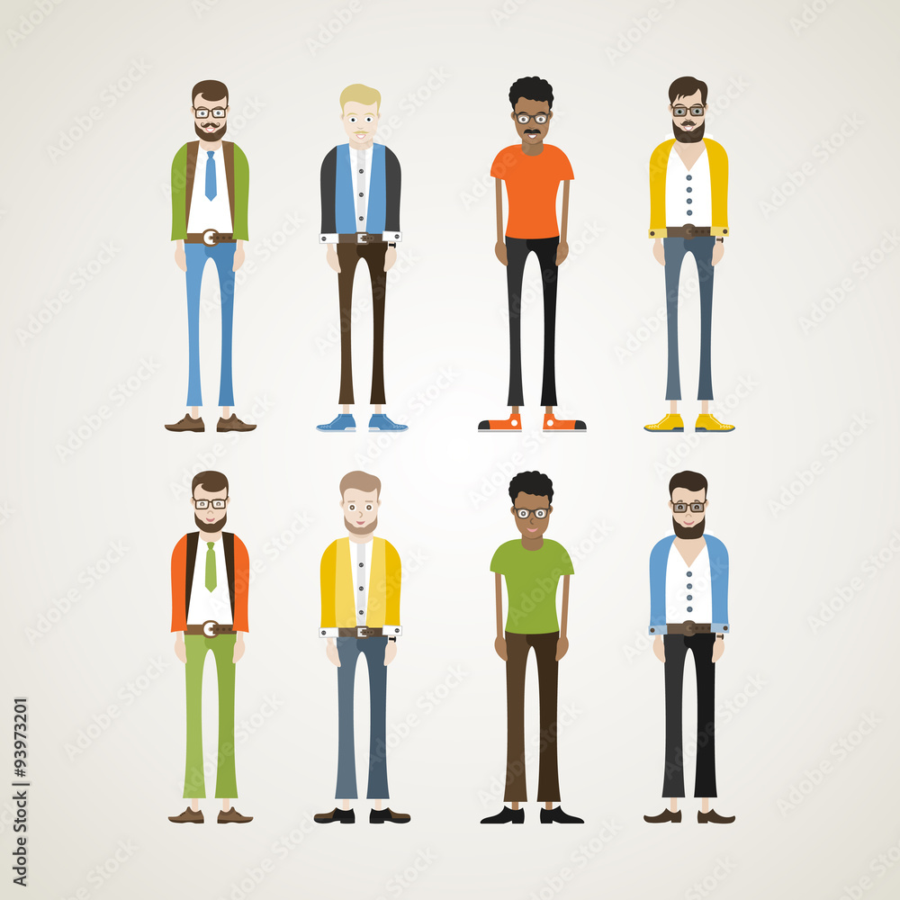 Character man Character man