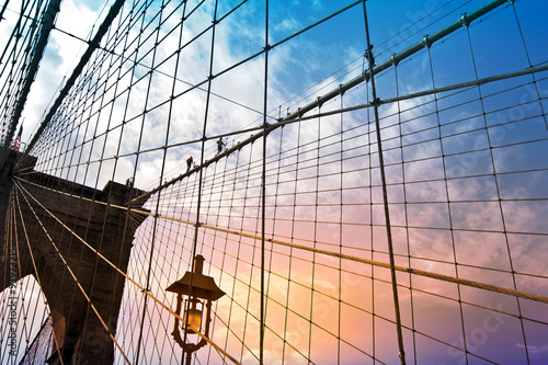 Brooklyn bridge, New York, USA © Delphotostock