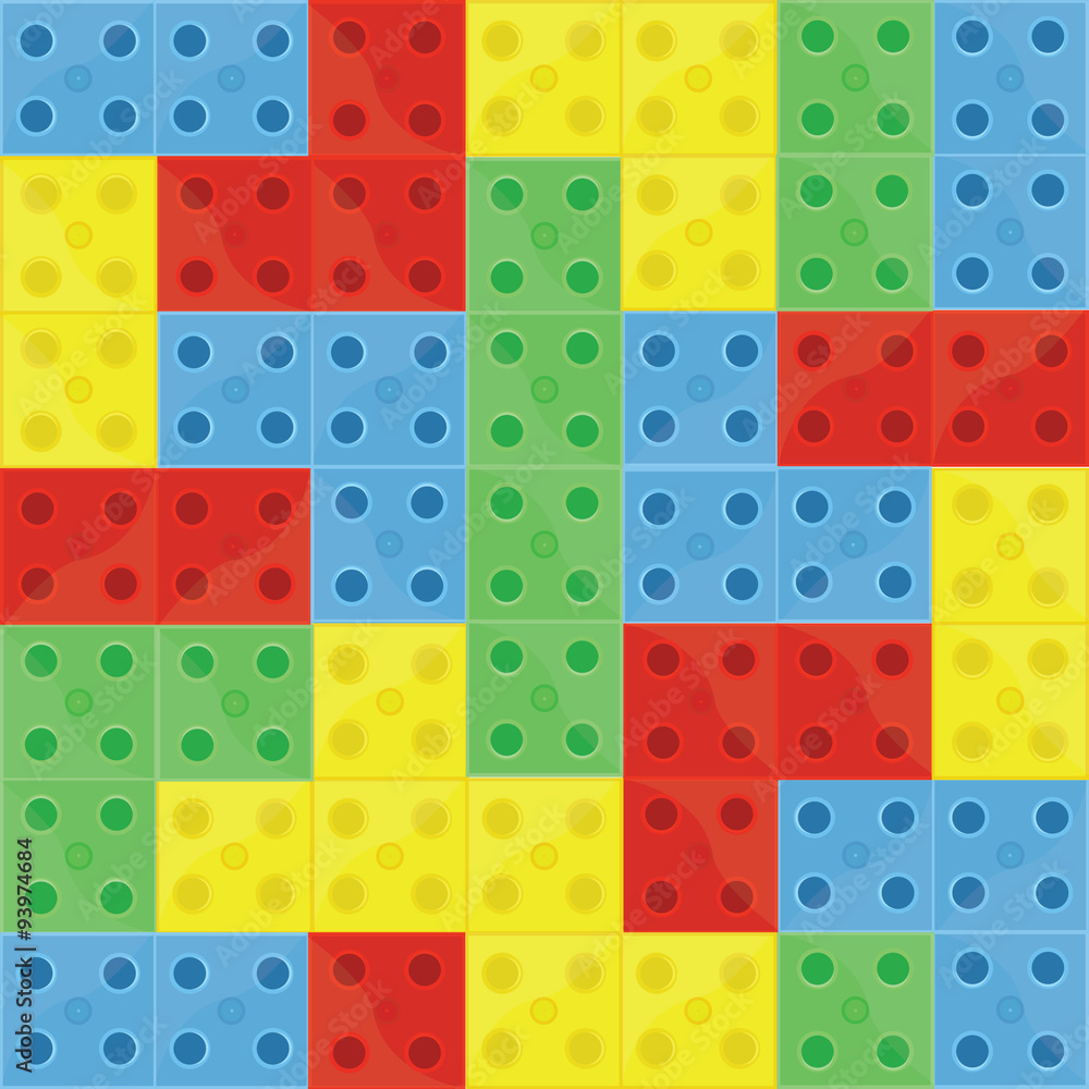 Pattern colorfull building blocks Pattern colorfull building blocks
