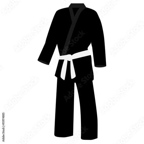 Black kimono