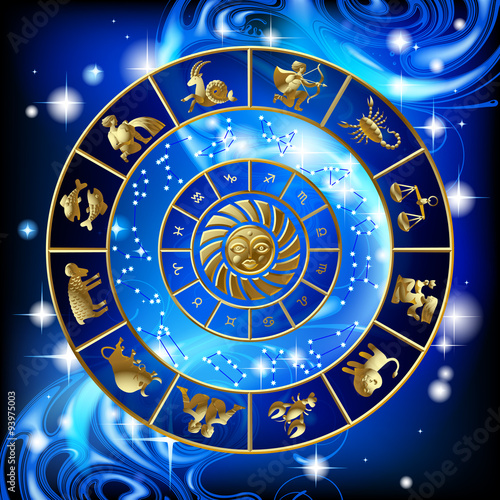 Circle of zodiac