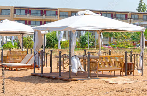 Wallpaper Mural Beach tent on the beach. Torontodigital.ca