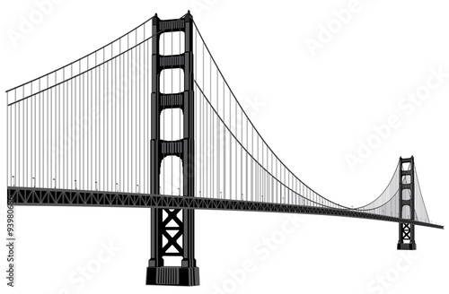 Fotografie, Obraz golden gate bridge