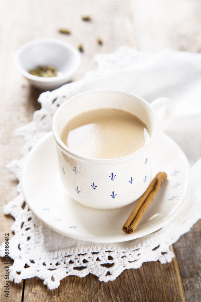 Spicy milk tea Spicy milk tea