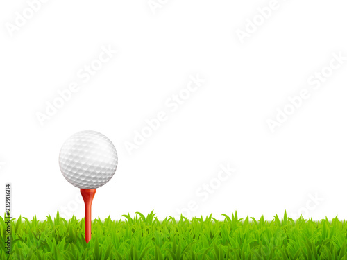 Golf Realistic Illustration 