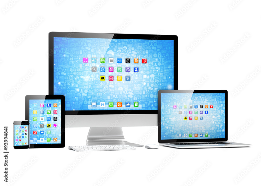 Ultimate web design, laptop, smartphone, tablet, computer Ultimate web design, laptop, smartphone, tablet, computer