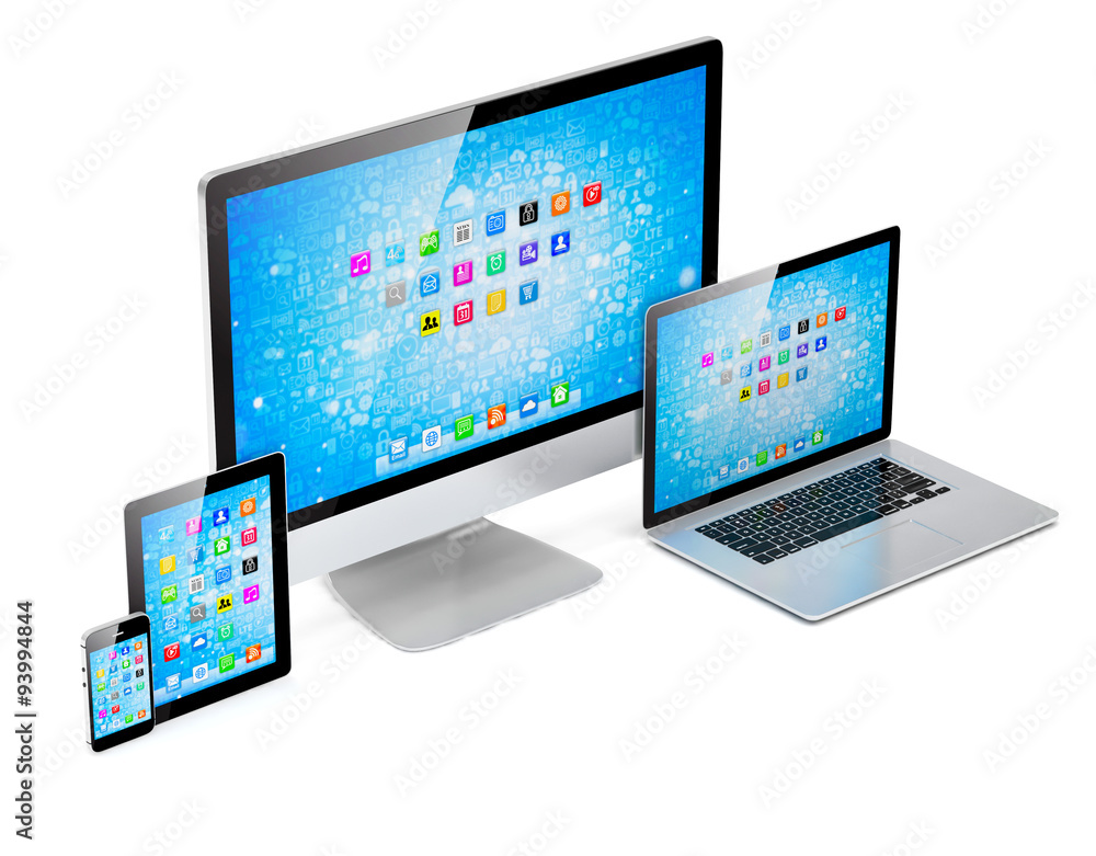 Ultimate web design, laptop, smartphone, tablet, computer Ultimate web design, laptop, smartphone, tablet, computer