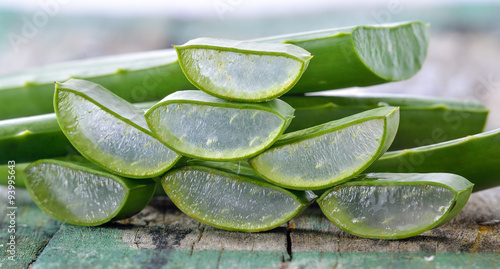 Aloe Vera use in spa for skin care